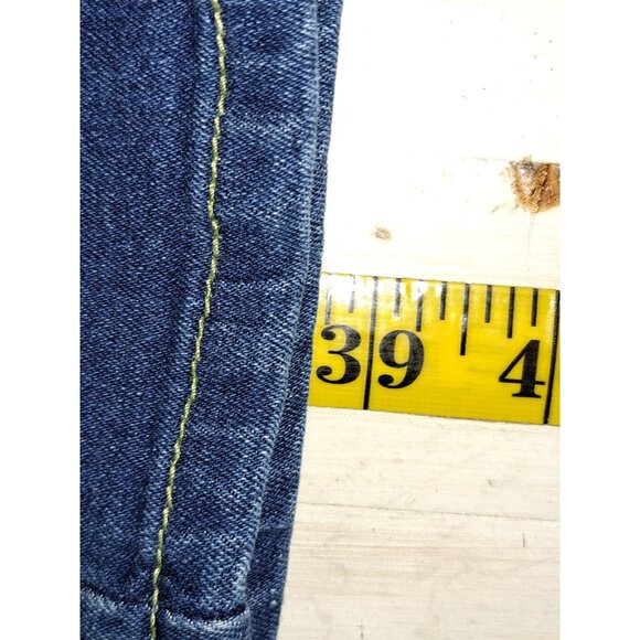 Shein Womens Distressed Skinny Jeans 2XL Blue Ripped Stretch Denim Plus - Picture 10 of 11